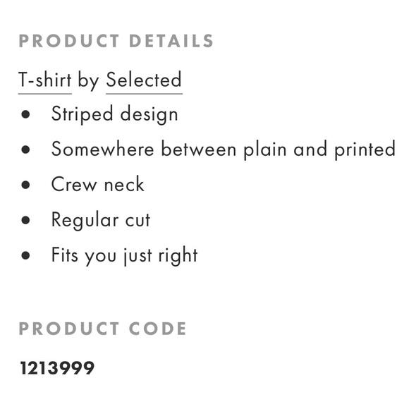 Cotton striped tee - pink & white - Picture 5 of 5